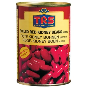 Haricots rouges bouillis Rajma indiens 400g de TRS