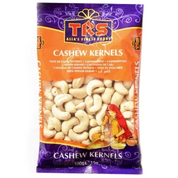 Noix de cajou nature 100g pour cuisine indienne de TRS