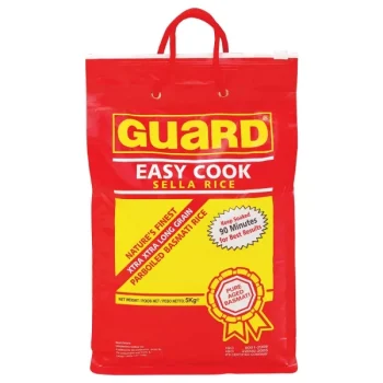 Riz Étuvé Indien Basmati 5KG de Guard