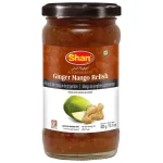 Chutney de gingembre mangue sauce indienne 400g de Shan