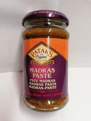 PÂTE MADRAS – MADRAS PASTE PATAK’S 283g Net